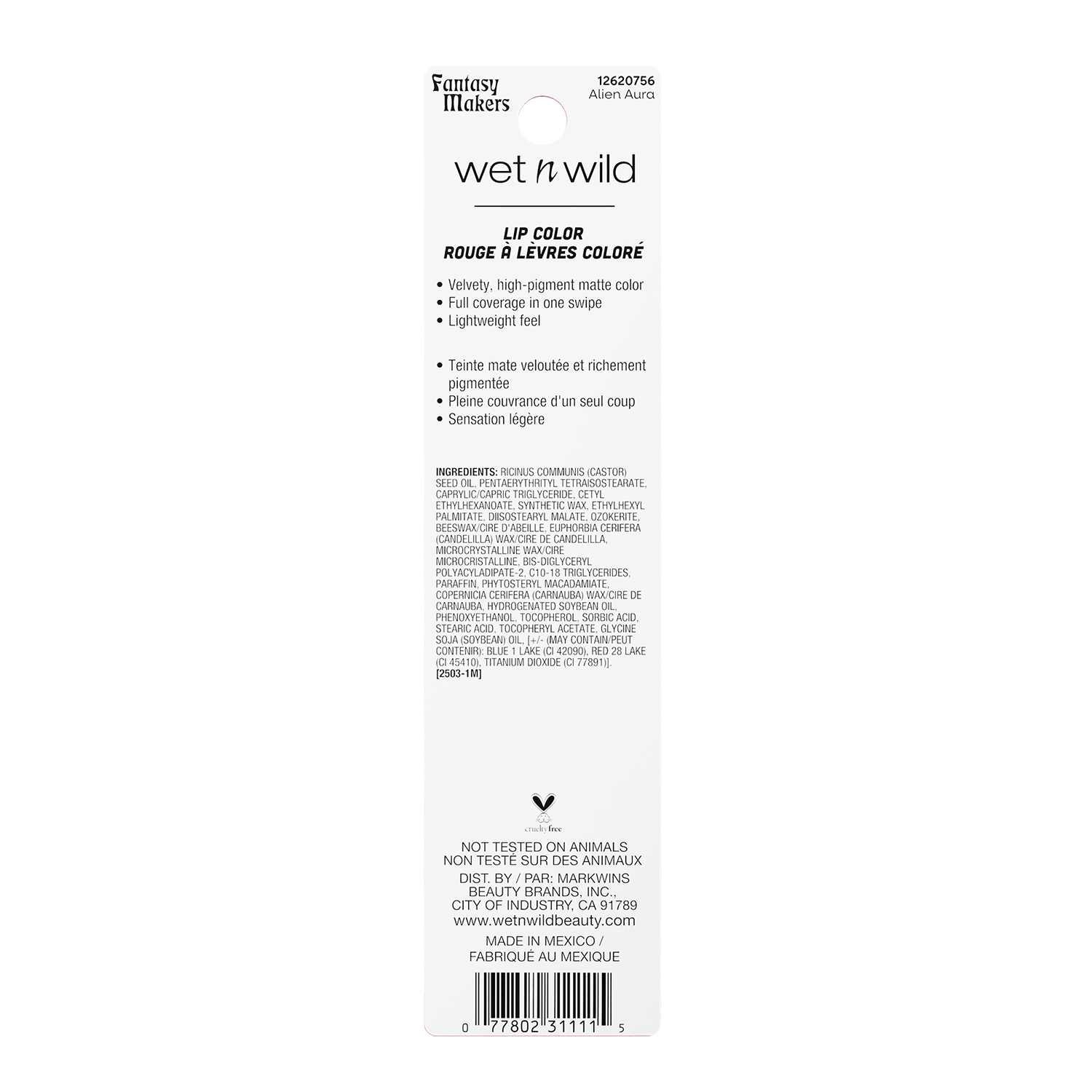 LIPSTICK ALIEN AURA FANTASY MAKERS - WET N WILD