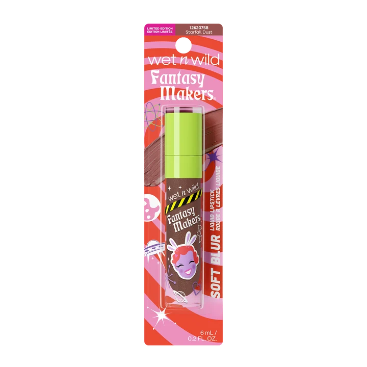 LABIAL LÍQUIDO SOFT BLUR STARFALL DUST FANTASY MAKERS - WET N WILD