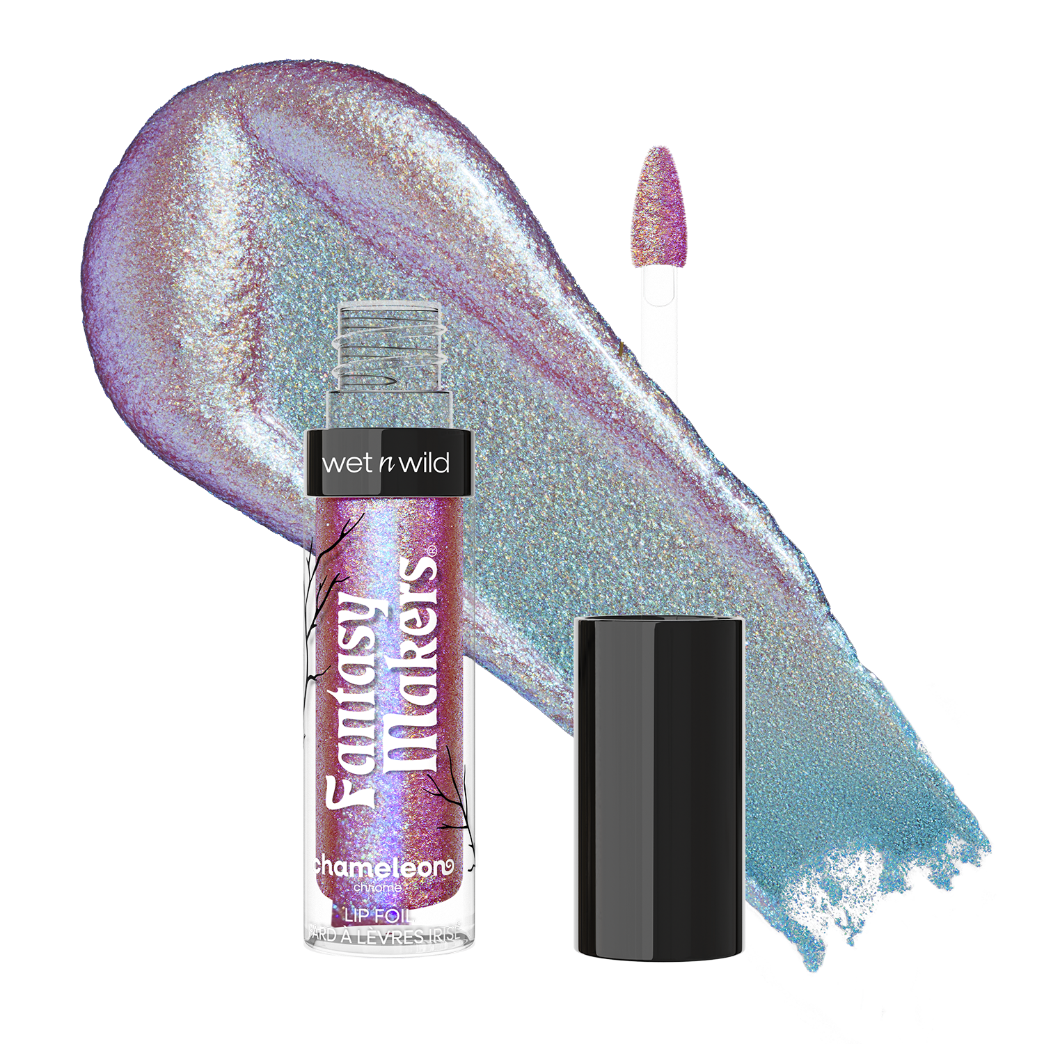 LABIAL CROMADO CHAMELEON CHROME NYMPHS WHISPER  - WET N WILD
