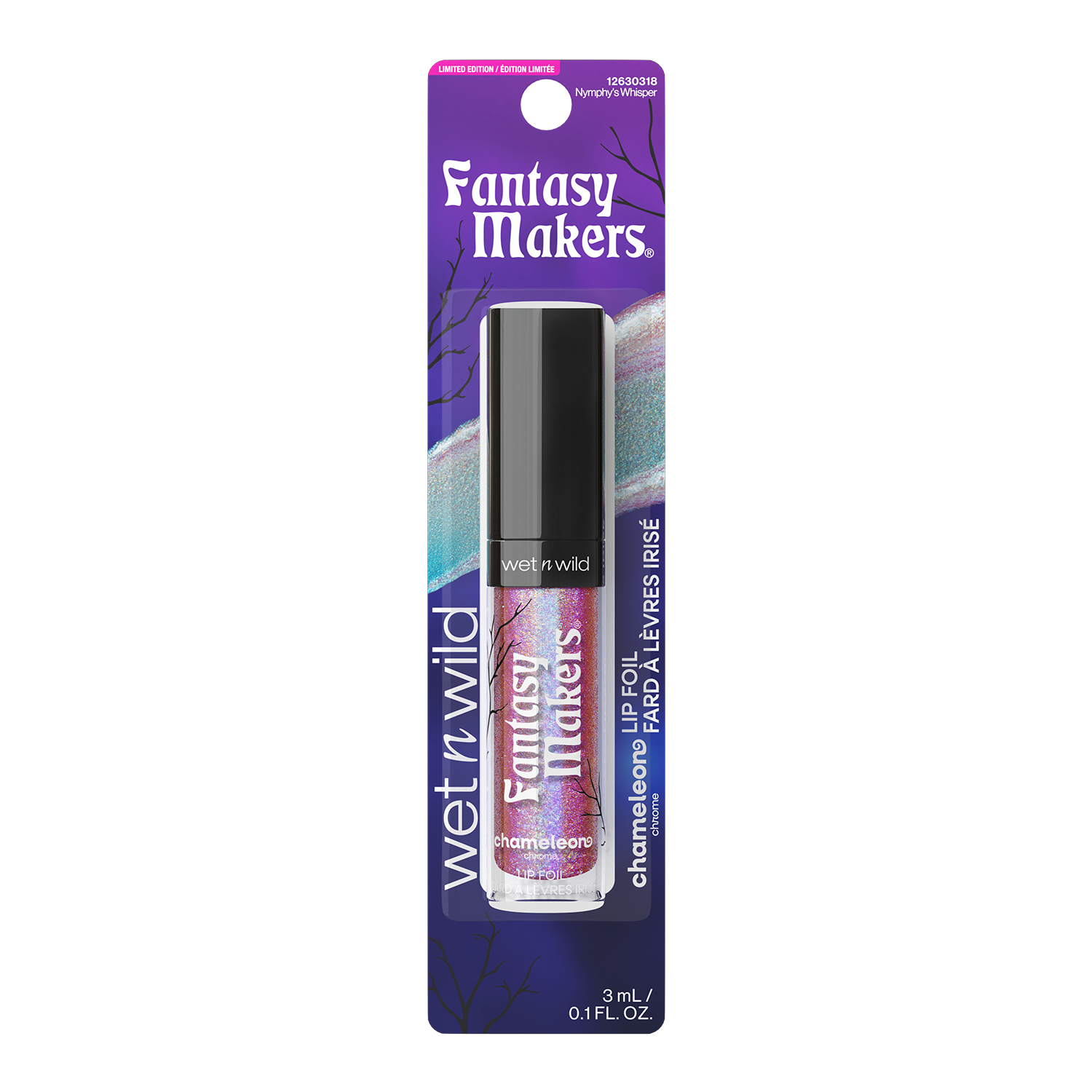 LABIAL CROMADO CHAMELEON CHROME NYMPHS WHISPER  - WET N WILD