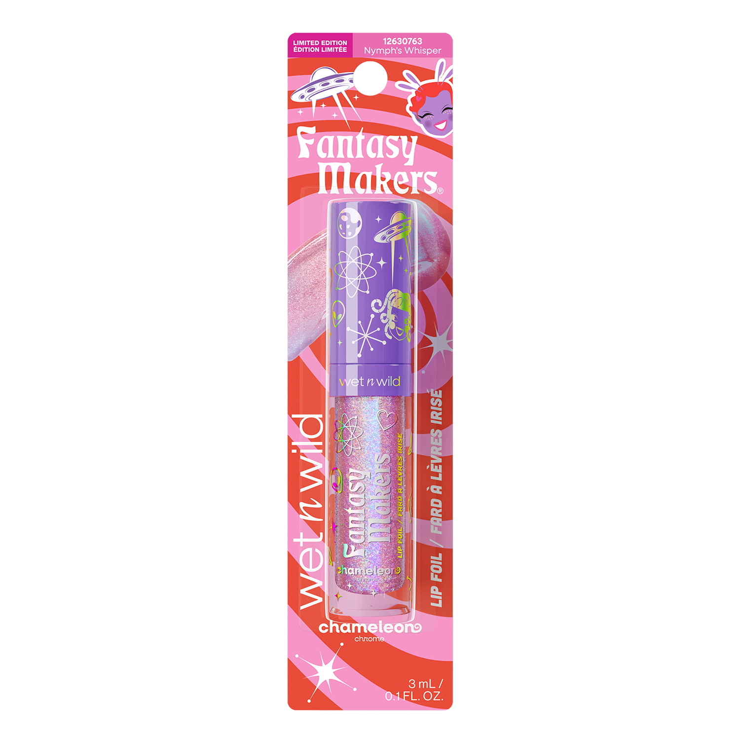 LIP FOIL NYMPHS WHISPER CHAMELEON CHROME - WET N WILD