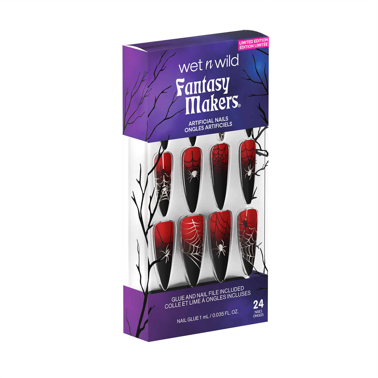 UÑAS POSTIZAS VAMPIRE SLAYER FANTASY MAKERS - WET N WILD
