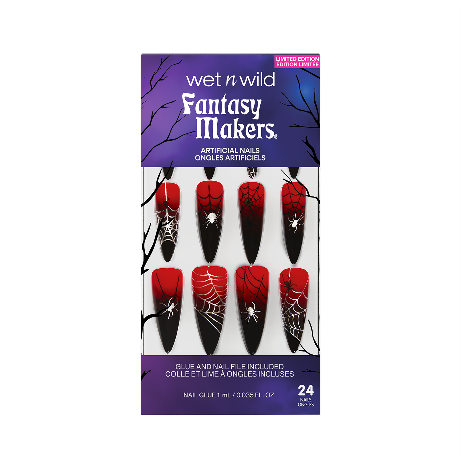 UÑAS POSTIZAS VAMPIRE SLAYER FANTASY MAKERS - WET N WILD