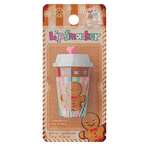 LIP BALM HOLIDAY FRAPPE CUP GINGERBREAD - LIP SMACKER