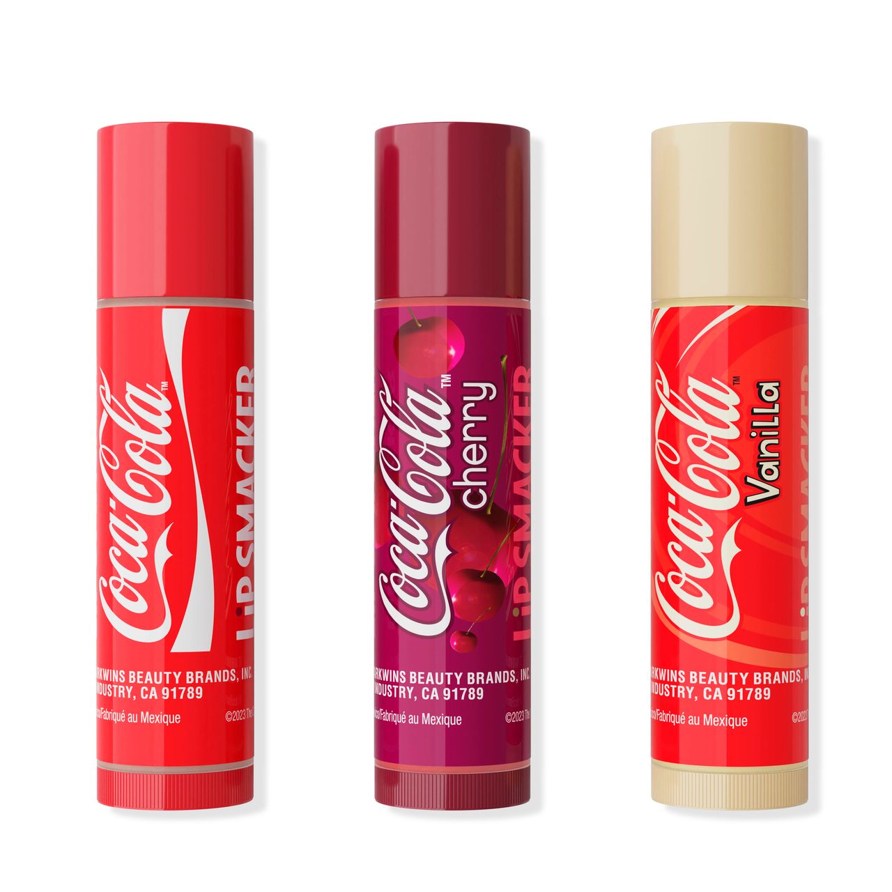 LIP BALMS TRIO TIN COCA COLA - LIP SMACKER