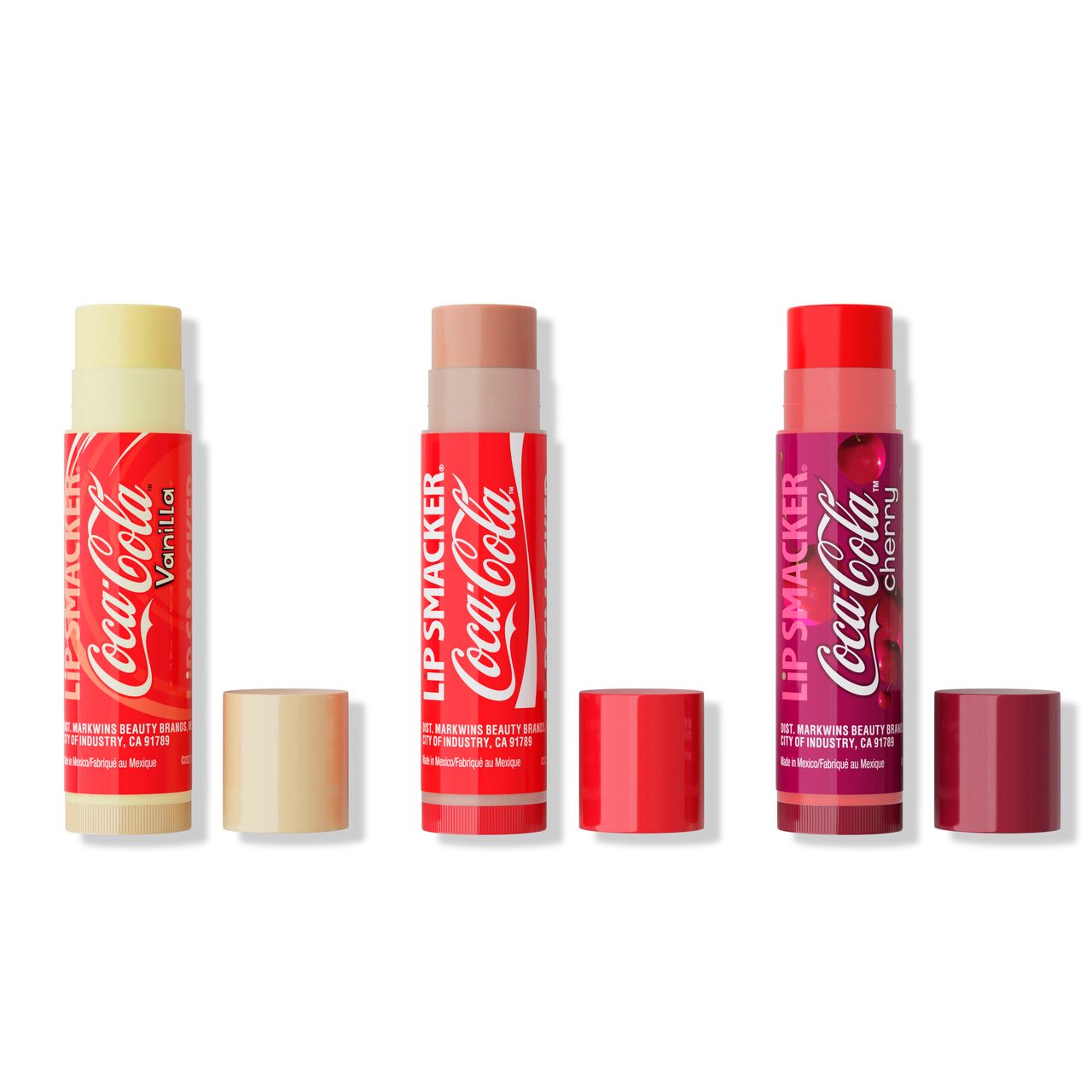 LIP BALMS TRIO TIN COCA COLA - LIP SMACKER