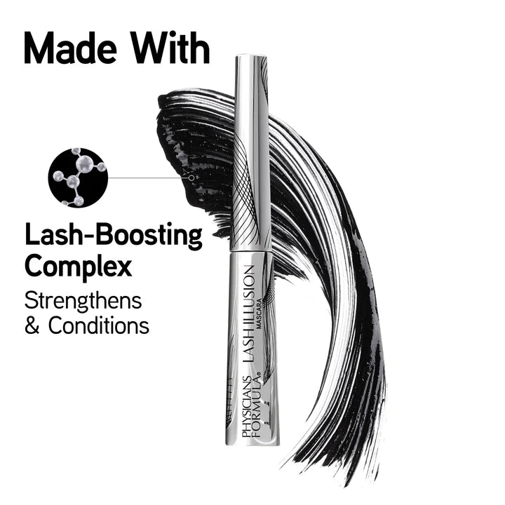 MÁSCARA DE PESTAÑAS EYE BOOSTER LASH ILLUSION - PHYSICIANS FORMULA