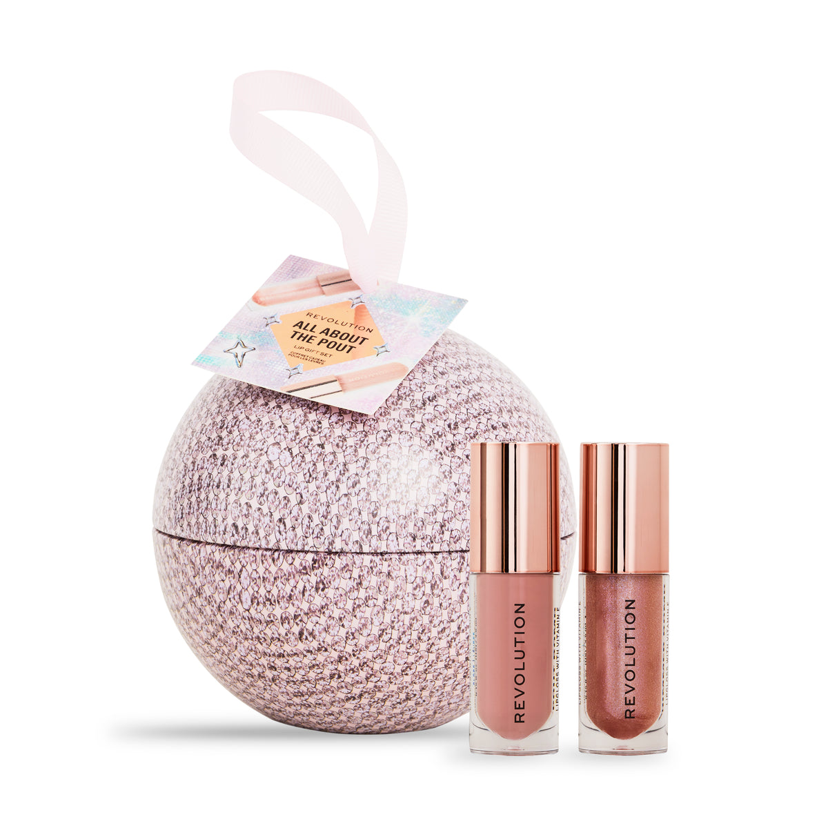 GIFT SET LIPGLOSS ALL ABOUT THE POUT - MAKE UP REVOLUTION