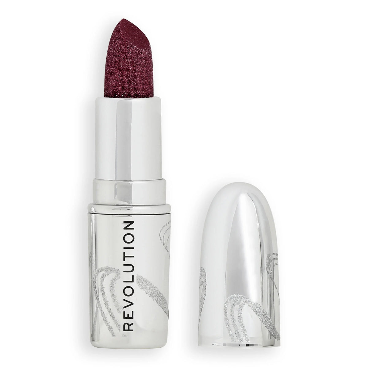 METALLIC MUSE GLITTER LIPSTICK WINTER BERRY - MAKE UP REVOLUTION