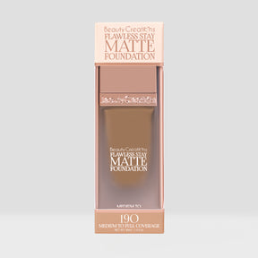 BASE DE MAQUILLAJE FLAWLESS STAY MATTE - BEAUTY CREATIONS