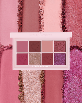 PALETA DE SOMBRAS DUET MINI SNAP PALETTE "ROUGE ROMANCE" - BEAUTY CREATIONS