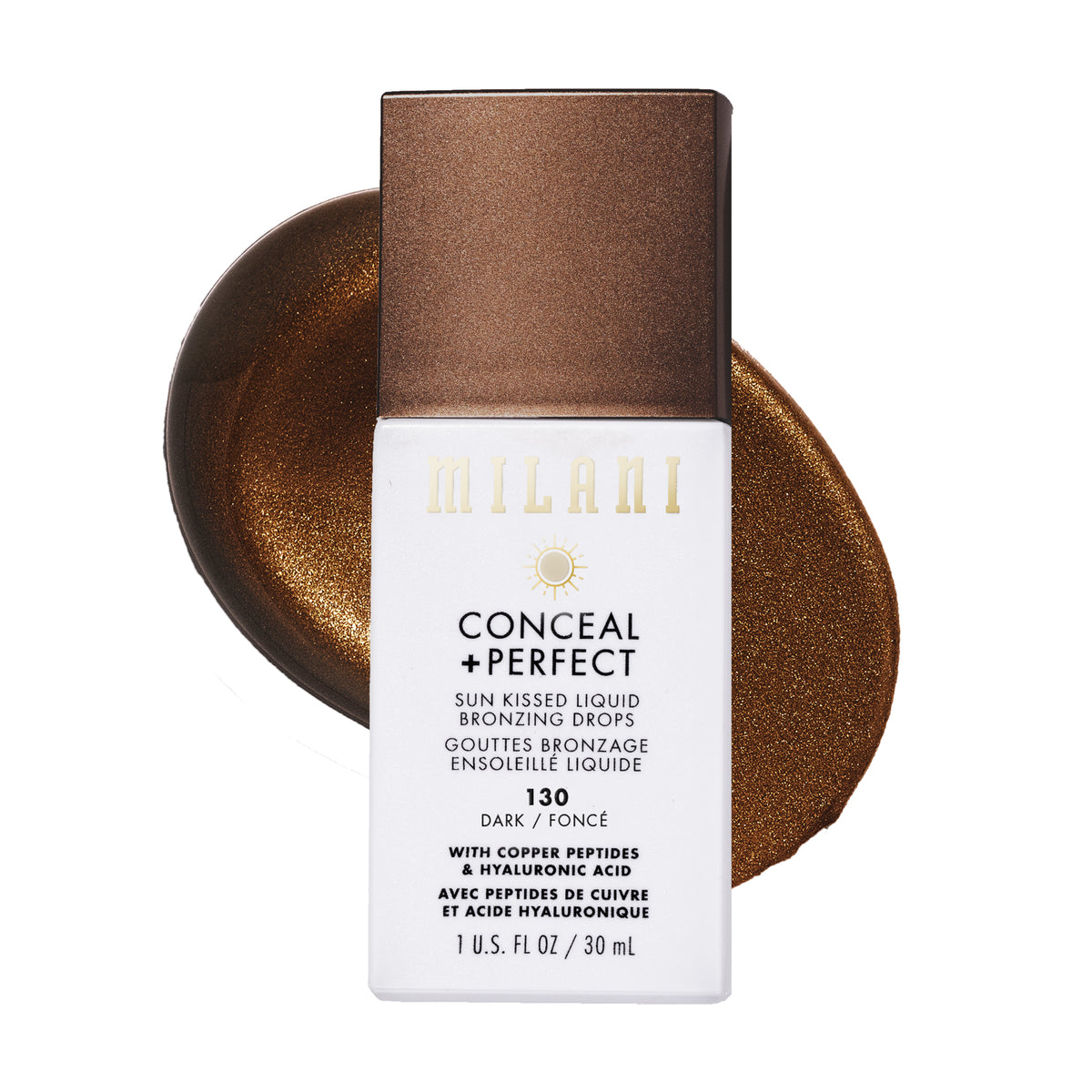 BRONZER LÍQUIDO SUN KISSED CONCEAL AND PERFECT  - MILANI