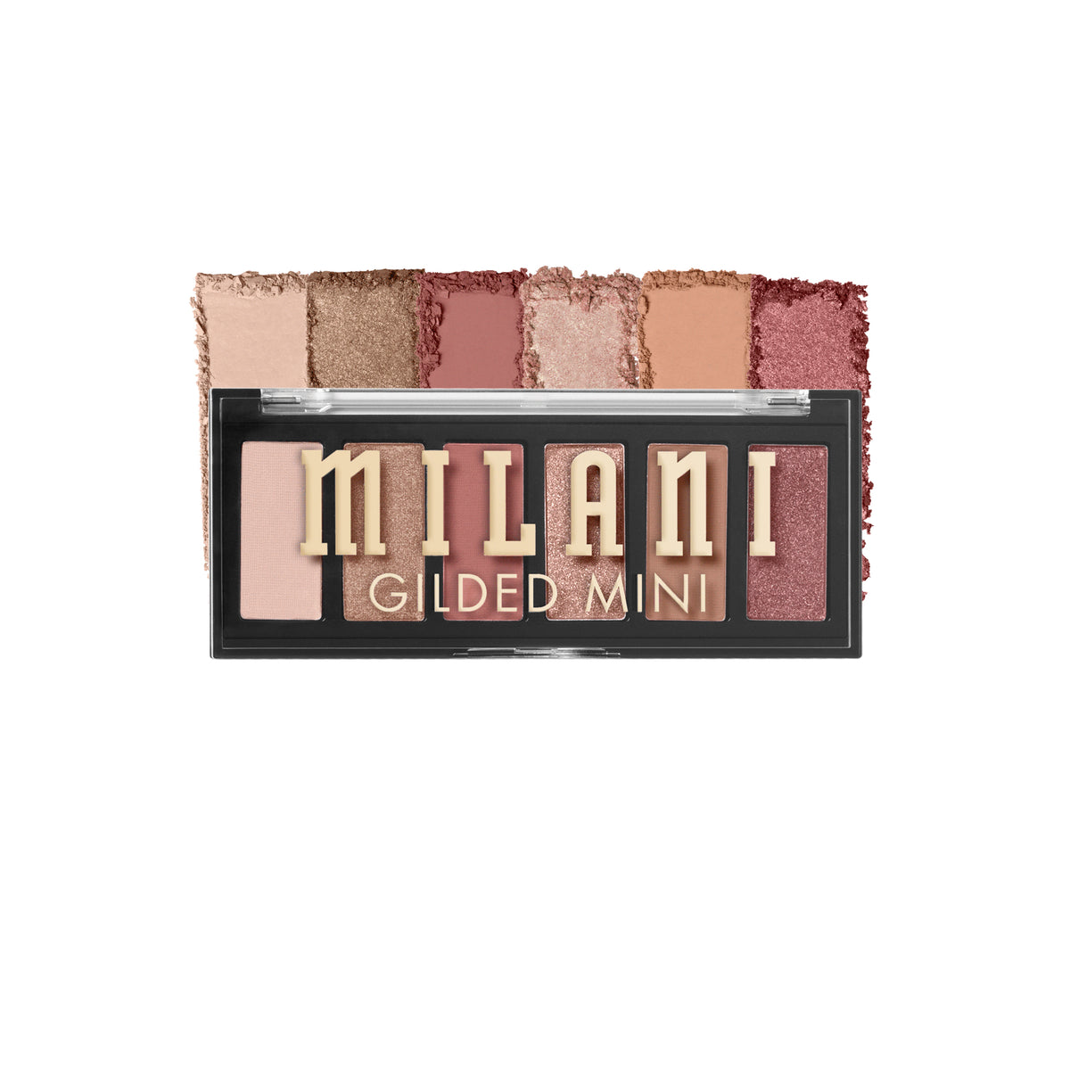 SOMBRAS GILDED MINI EYESHADOW QUADS ITS ALL ROSE - MILANI