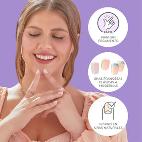 UÑAS POSTIZAS IMPRESS NAILS SNOOZE - KISS