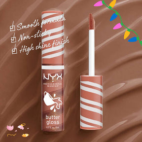 BUTTER GLOSS SWIRL HOT COCOA SWIRL - NYX PROFESSIONAL MAKEUP