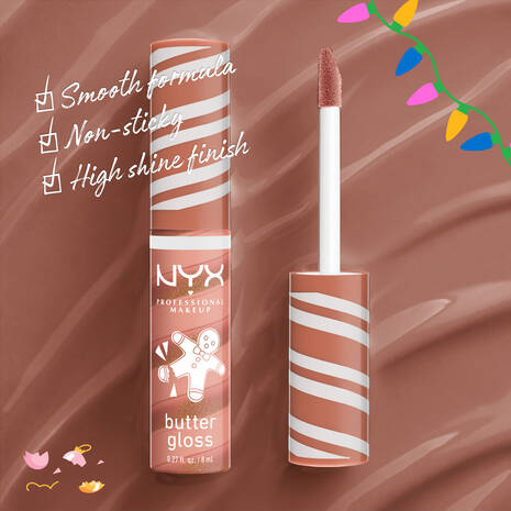 BUTTER GLOSS SWIRL SUGAR COOKIES SWIRL - NYX PROFESSIONAL MAKEUP