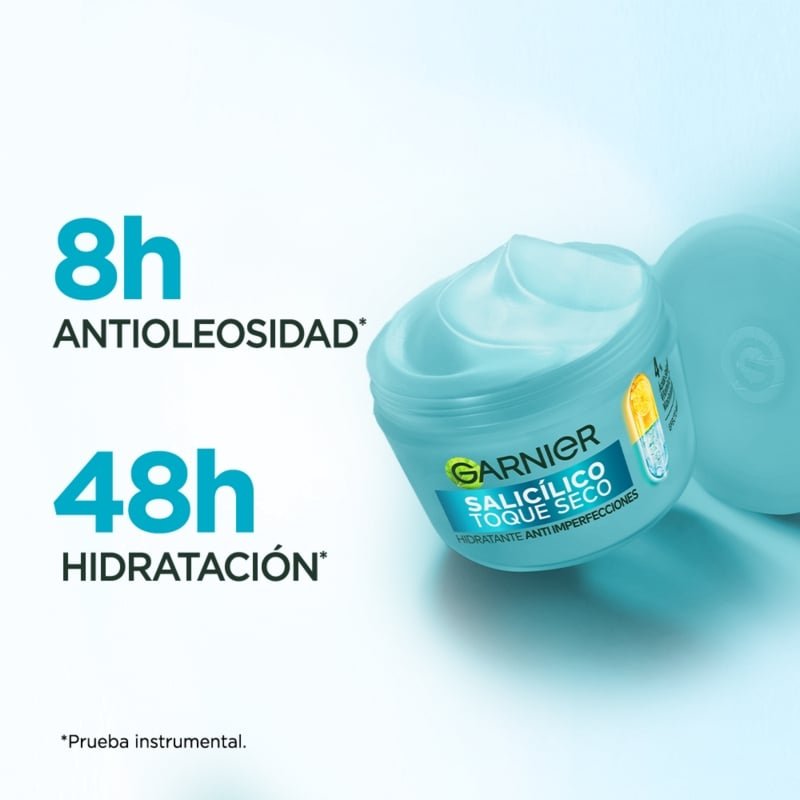 CREMA HIDRATANTE ANTI IMPERFECCIONES AC SALICÍLICO TOQUE SECO - GARNIER SKIN ACTIVE