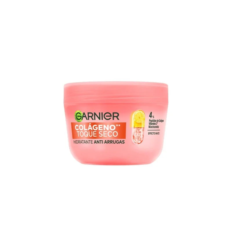 CREMA HIDRATANTE ANTI ARRUGAS COLÁGENO TOQUE SECO - GARNIER SKIN ACTIVE