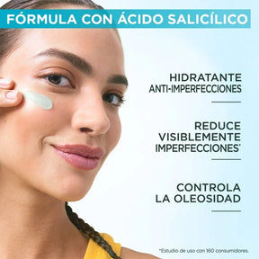 CREMA HIDRATANTE ANTI IMPERFECCIONES AC SALICÍLICO TOQUE SECO - GARNIER SKIN ACTIVE