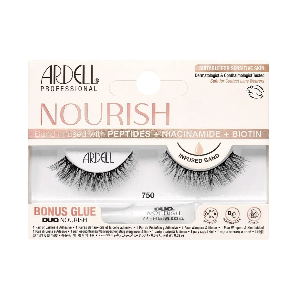 PESTAÑAS POSTIZAS NOURISH 750 - ARDELL