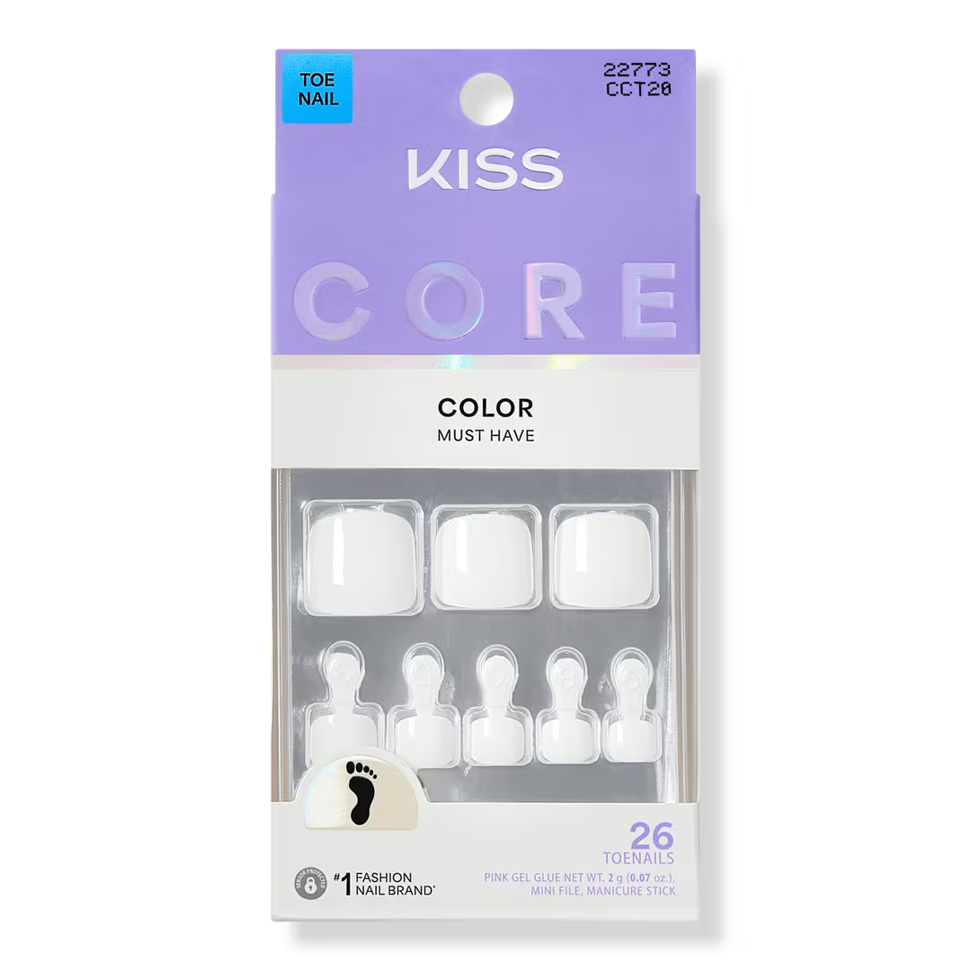 UÑAS PARA PIES CORE TOE-TALLY YOURS - KISS