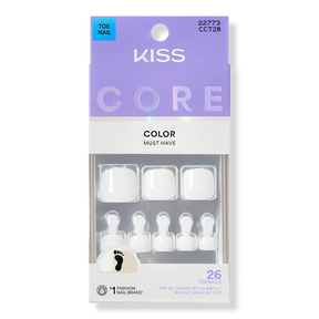 UÑAS PARA PIES CORE TOE-TALLY YOURS - KISS