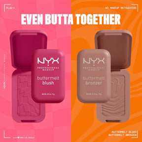 BUTTERMELT BLUSH + BRONZER - NYX PROFESSIONAL MAKEUP
