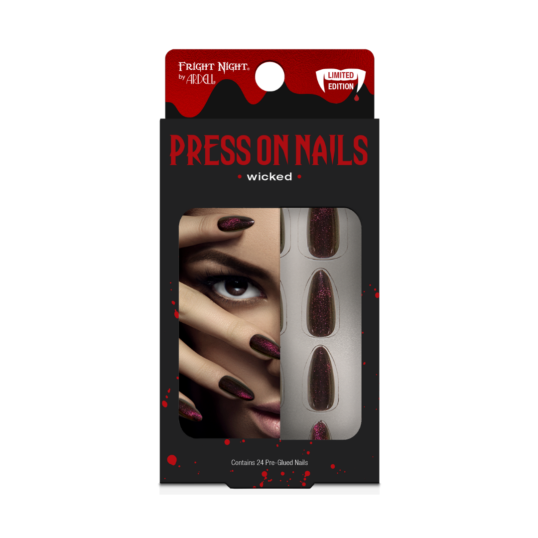UÑAS POSTIZAS FRIGHT NIGHT STILETTO WICKED - ARDELL