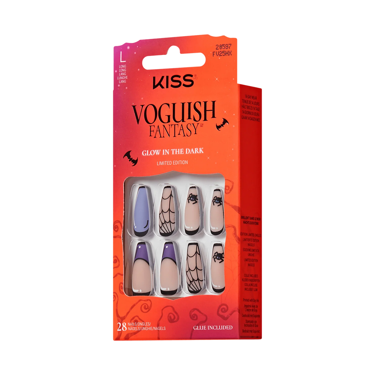 UÑAS POSTIZAS VOGUISH FANTASY NAILS MOONLIT MAGIC - KISS