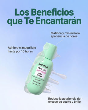 PRIMER HIDRATANTE MATIFICADOR 16HR SEAL GLUE PRIMER - MOIRA