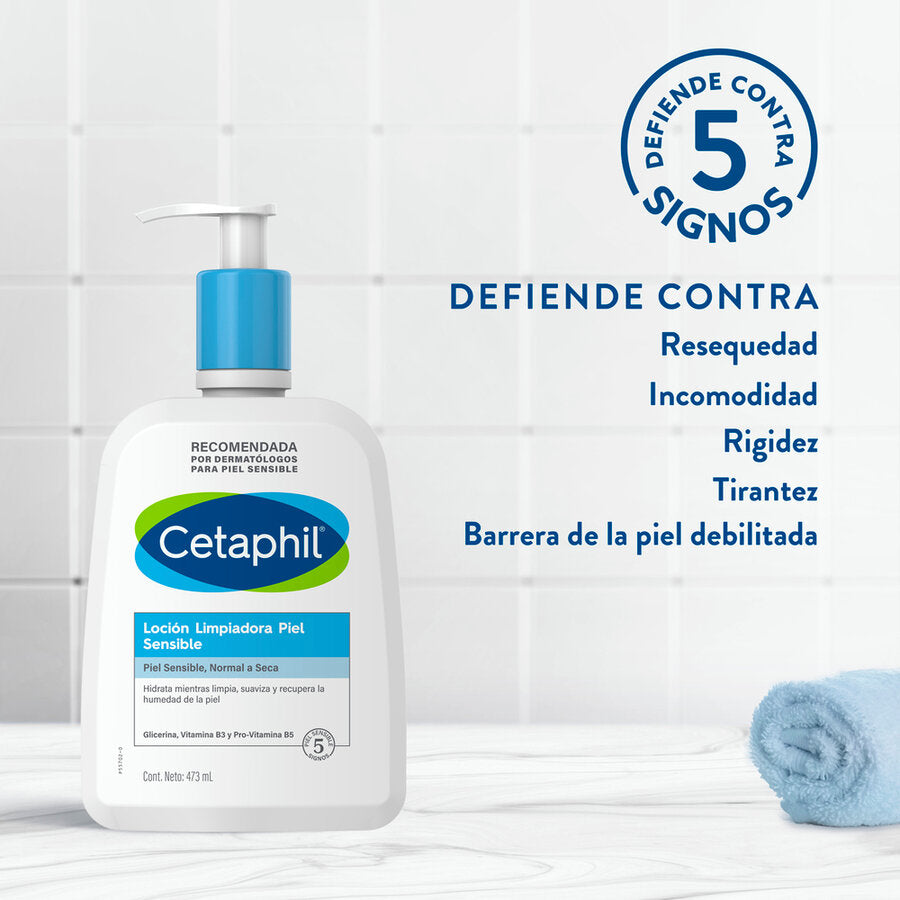 Loción Limpiadora Piel Sensible 473ml - CETAPHIL