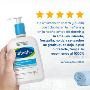 Loción Limpiadora Piel Sensible 473ml - CETAPHIL