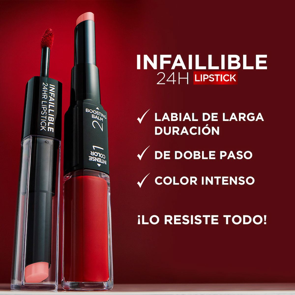 LABIAL LÍQUIDO INFALLIBLE X3 - LOREAL PARIS