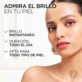 ILUMINADOR EN BARRA LUMI LE GLASS HIGHLIGHTER - LOREAL PARIS