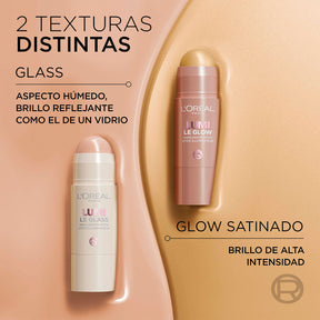 ILUMINADOR EN BARRA LUMI LE GLASS HIGHLIGHTER - LOREAL PARIS