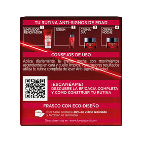 REVITALIFT LASER, CREMA DE NOCHE TRIPLE ACCION ANTI-SIGNOS DE EDAD - L'ORÉAL DERMO EXPERTISE