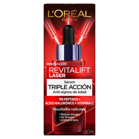 REVITALIFT LASER, SERUM TRIPLE ACCION ANTI-SIGNOS DE EDAD - L'ORÉAL DERMO EXPERTISE