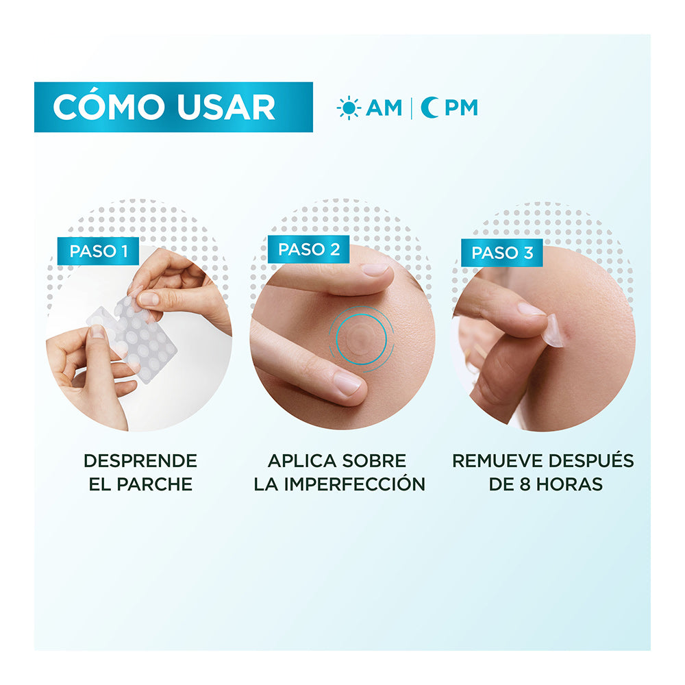 PARCHES PARA ACNÉ 8 PIEZAS - GARNIER SKIN ACTIVE