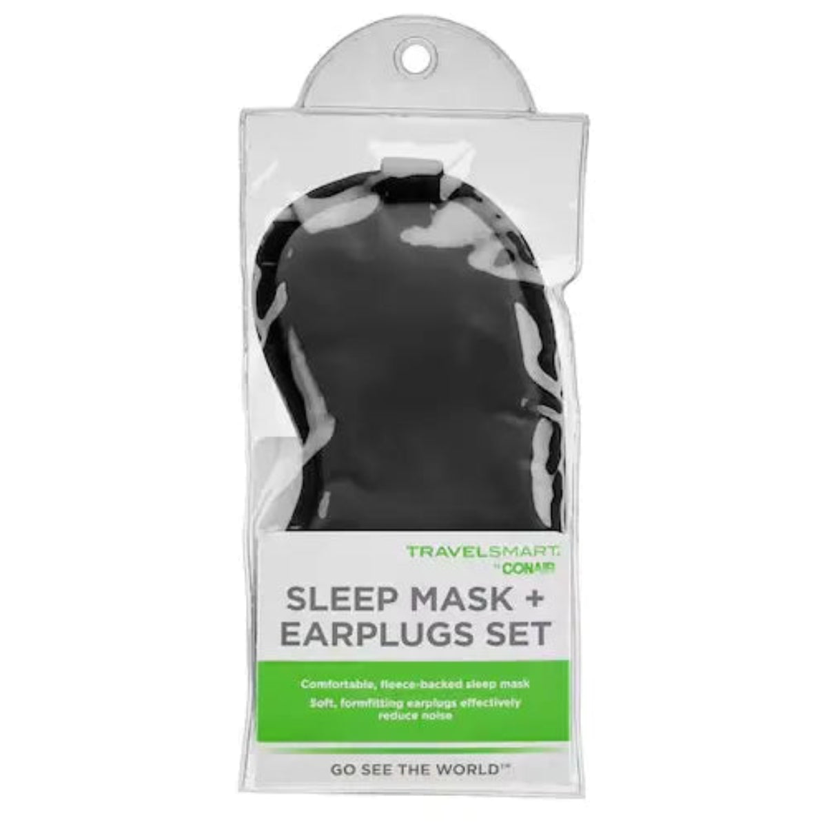 TRAVEL SET MASCARA PARA OJOS Y TAPONES DE OIDOS - CONAIR