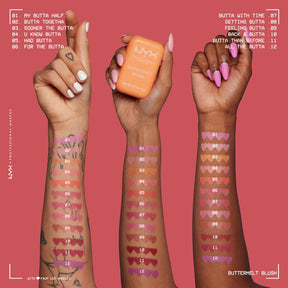 BUTTERMELT BLUSH + BRONZER - NYX PROFESSIONAL MAKEUP