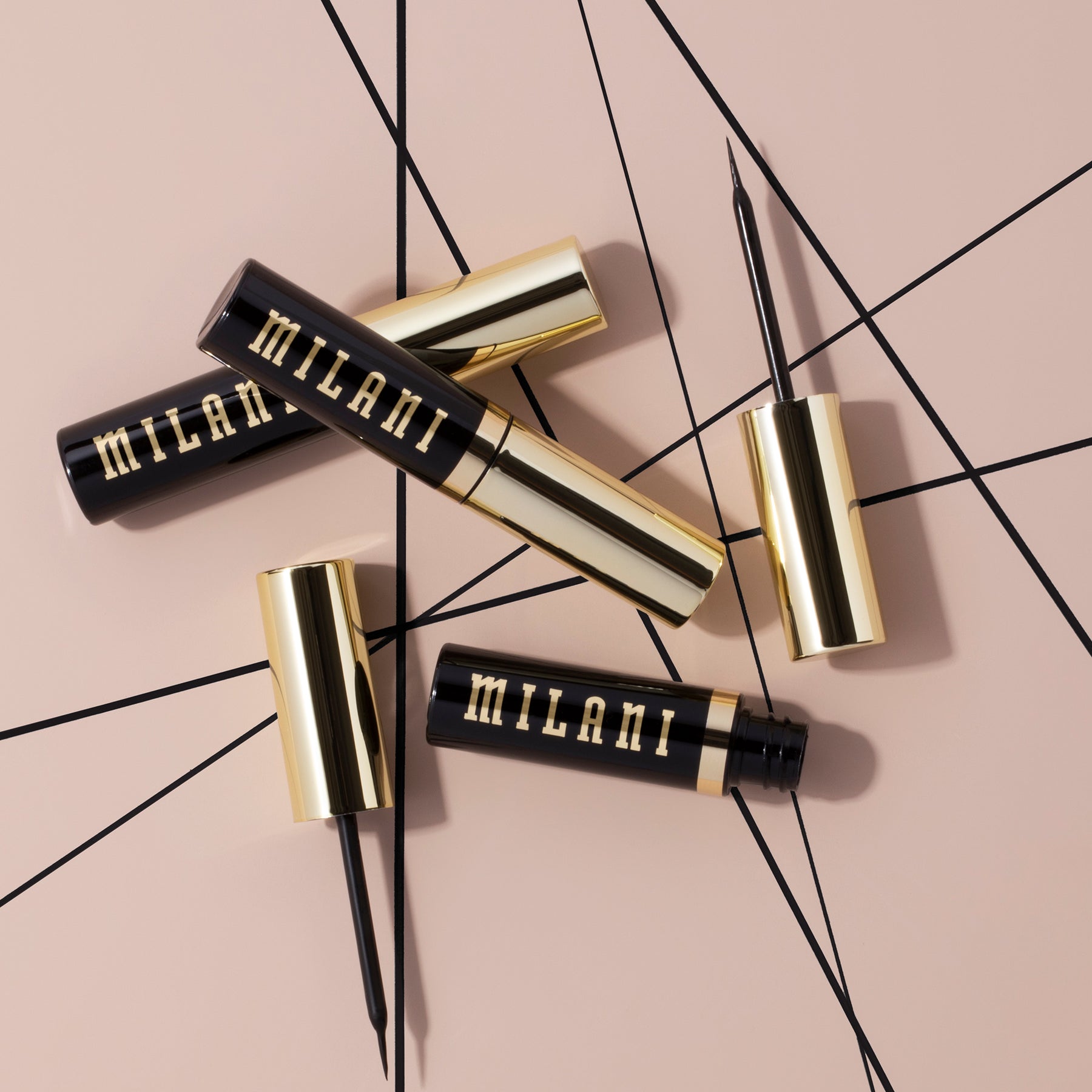 DELINEADOR LÍQUIDO STAY PUT INFINITE LIQUID EYELINER - MILANI