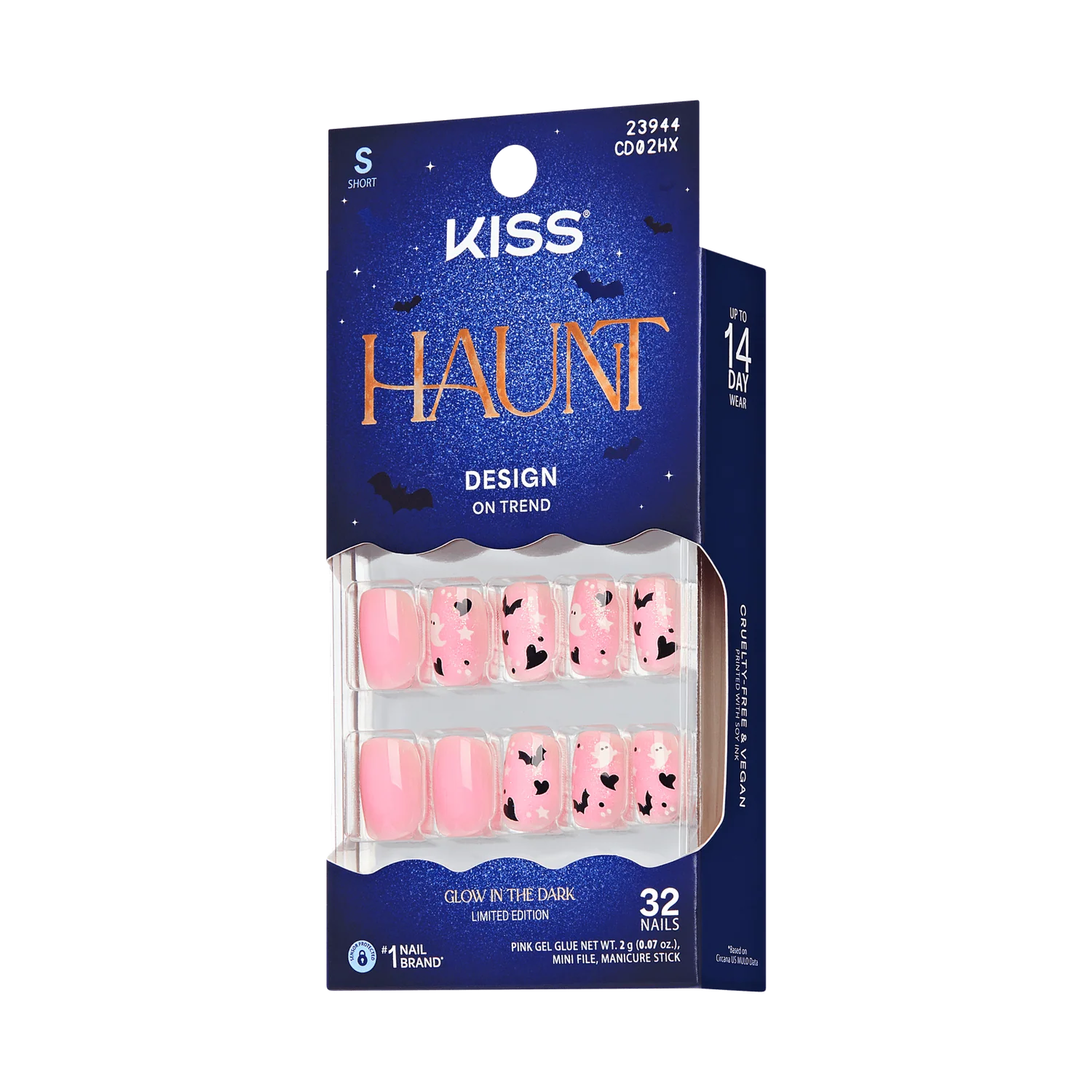 UÑAS POSTIZAS TRICK OR TIP - KISS