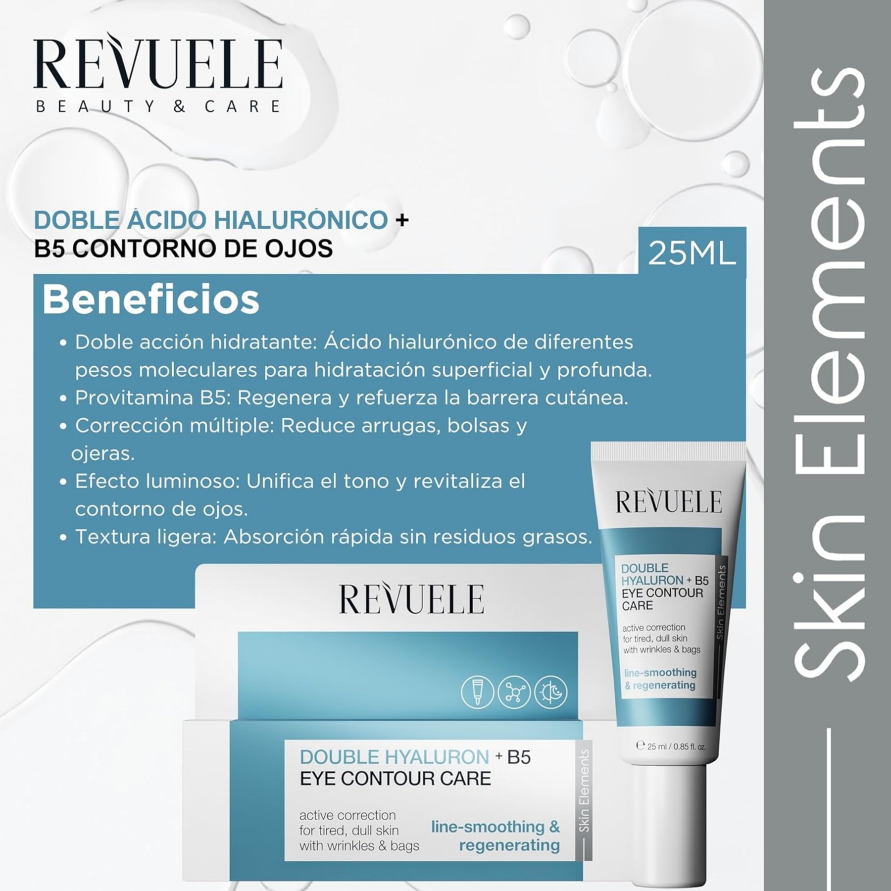 DOUBLE HYALURON B5 HIDRATANTE PARA OJOS - REVUELE