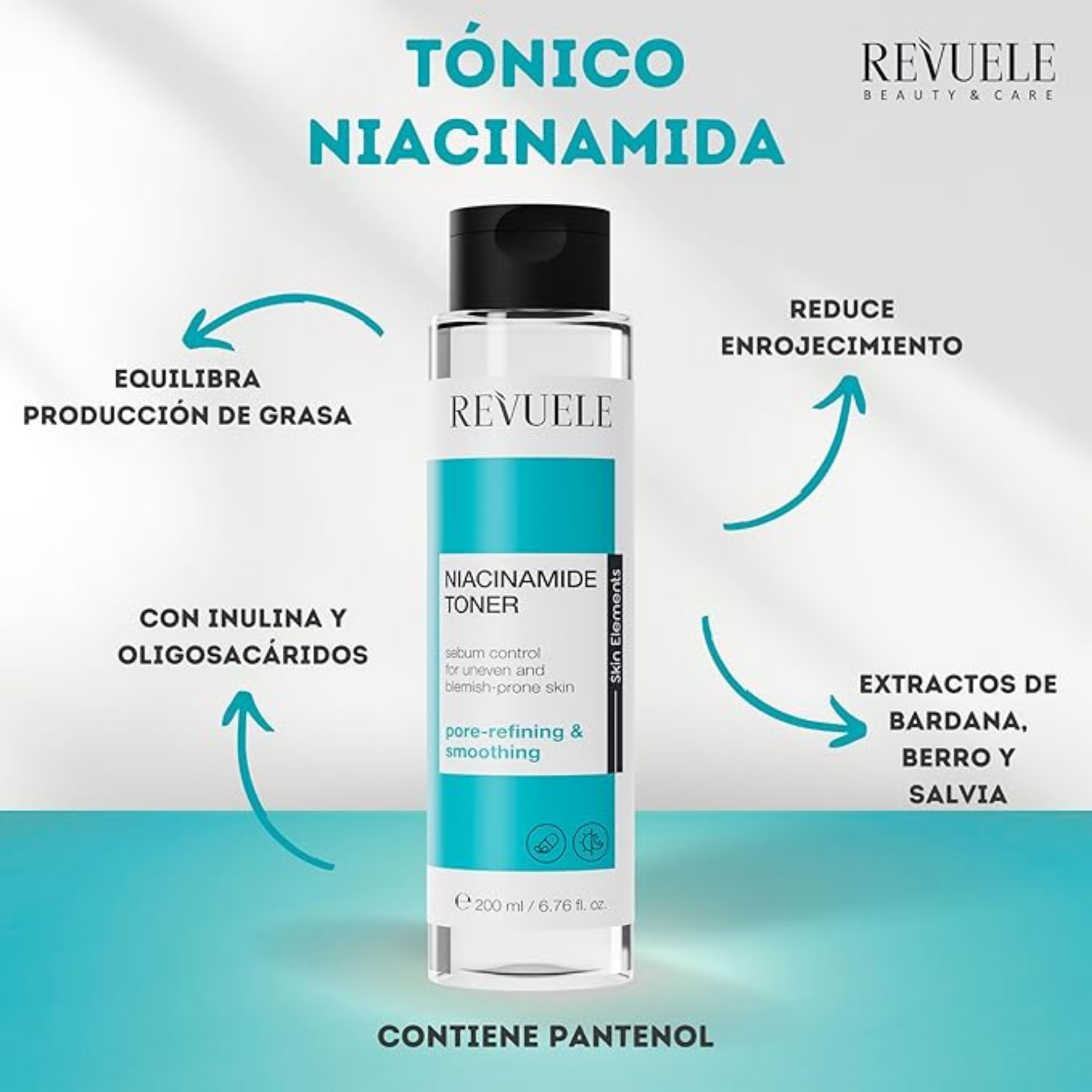 NIACINAMIDE TÓNICO LIMPIADOR - REVUELE