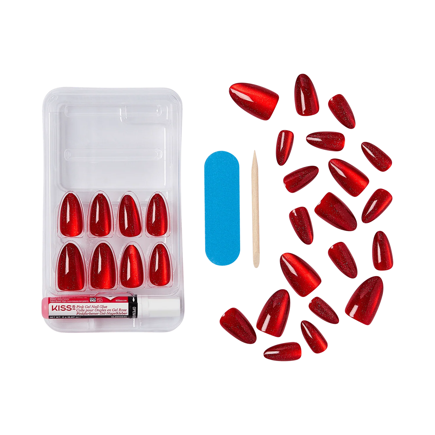 UÑAS POSTIZAS VOGUISH FANTASY CAROL FOR YOU - KISS