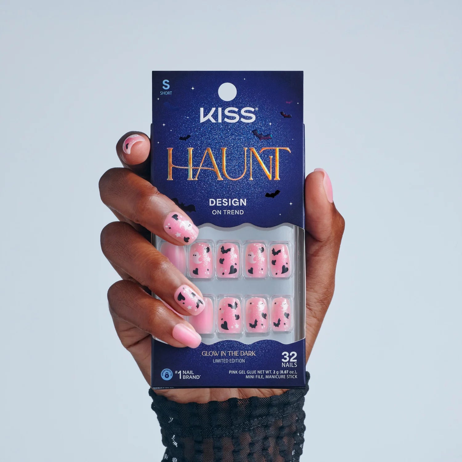 UÑAS POSTIZAS TRICK OR TIP - KISS