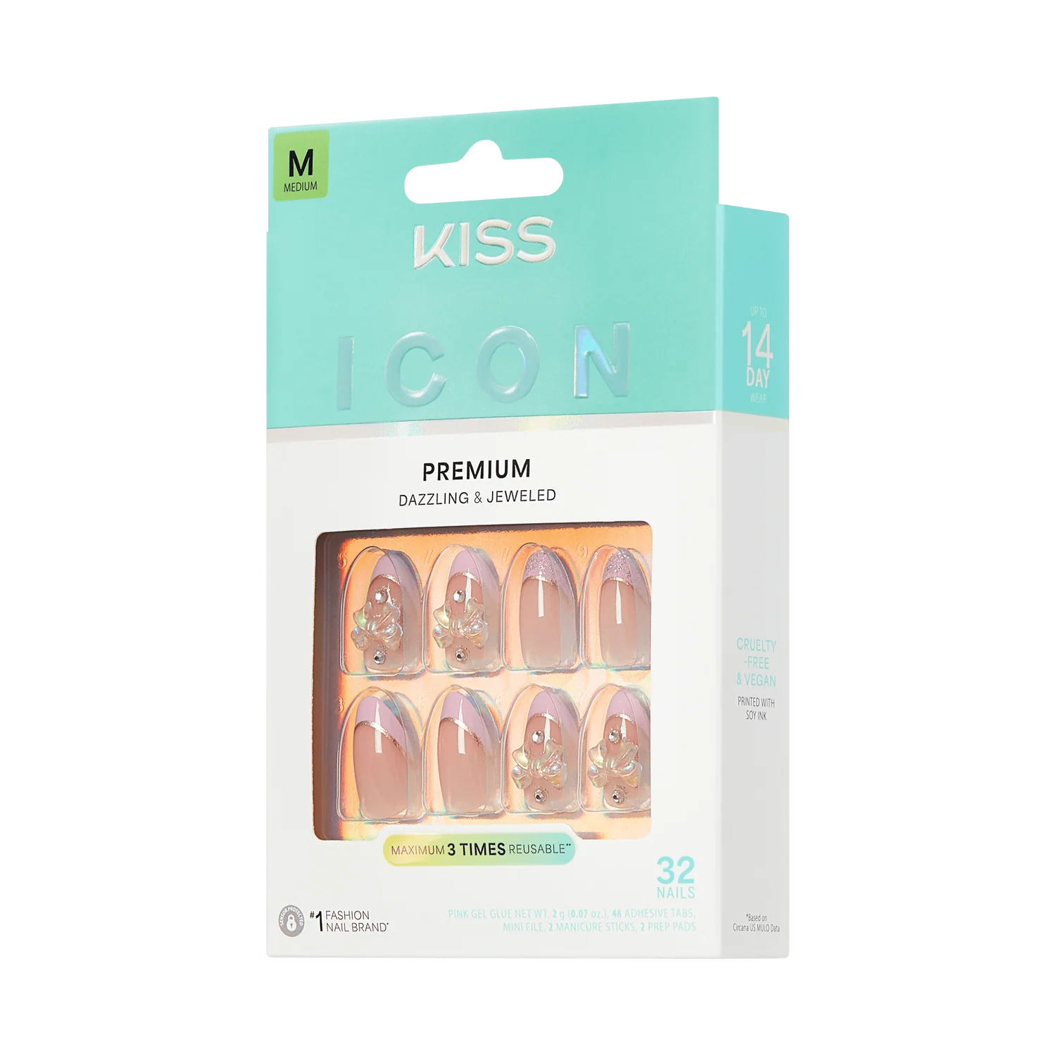 UÑAS POSTIZAS VIBRANT ICON - KISS
