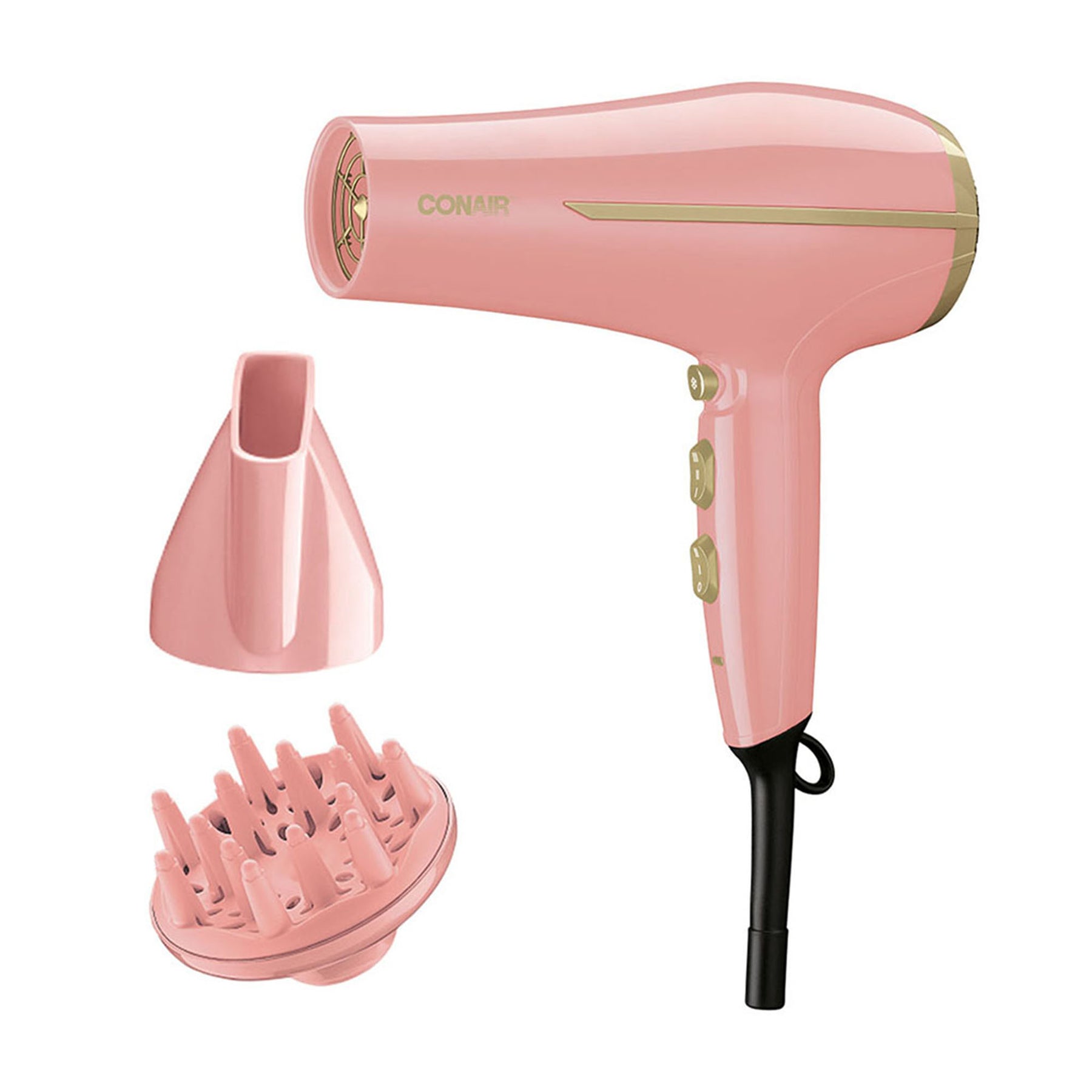 SECADORA CORAL  CERAMICA TURMALINA CON  INFUSION DE ALOE VERA 1875  WATTS -  CONAIR