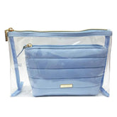 SET DE COSMETIQUERAS 2 PZAS AZUL CIELO - CONAIR