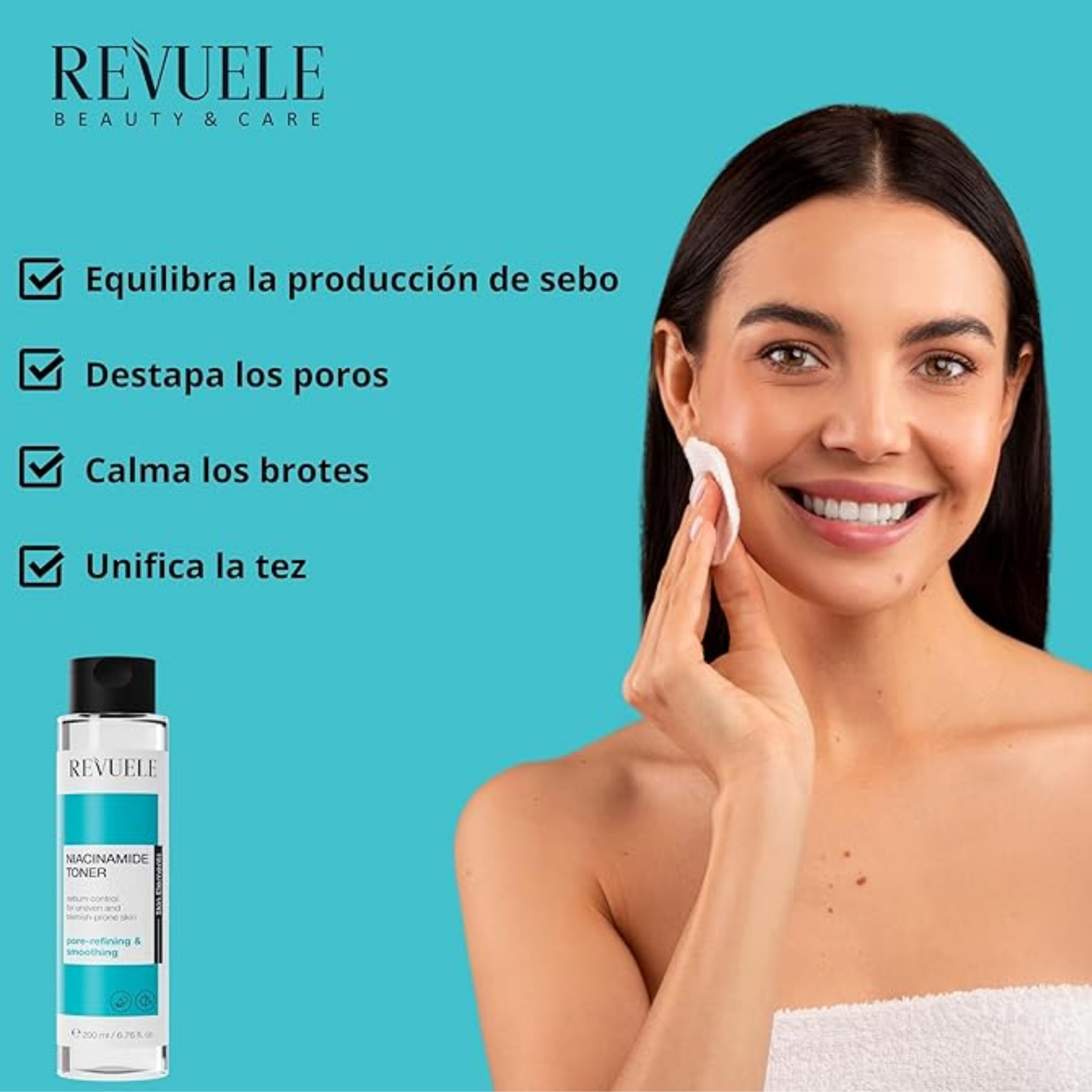 NIACINAMIDE TÓNICO LIMPIADOR - REVUELE